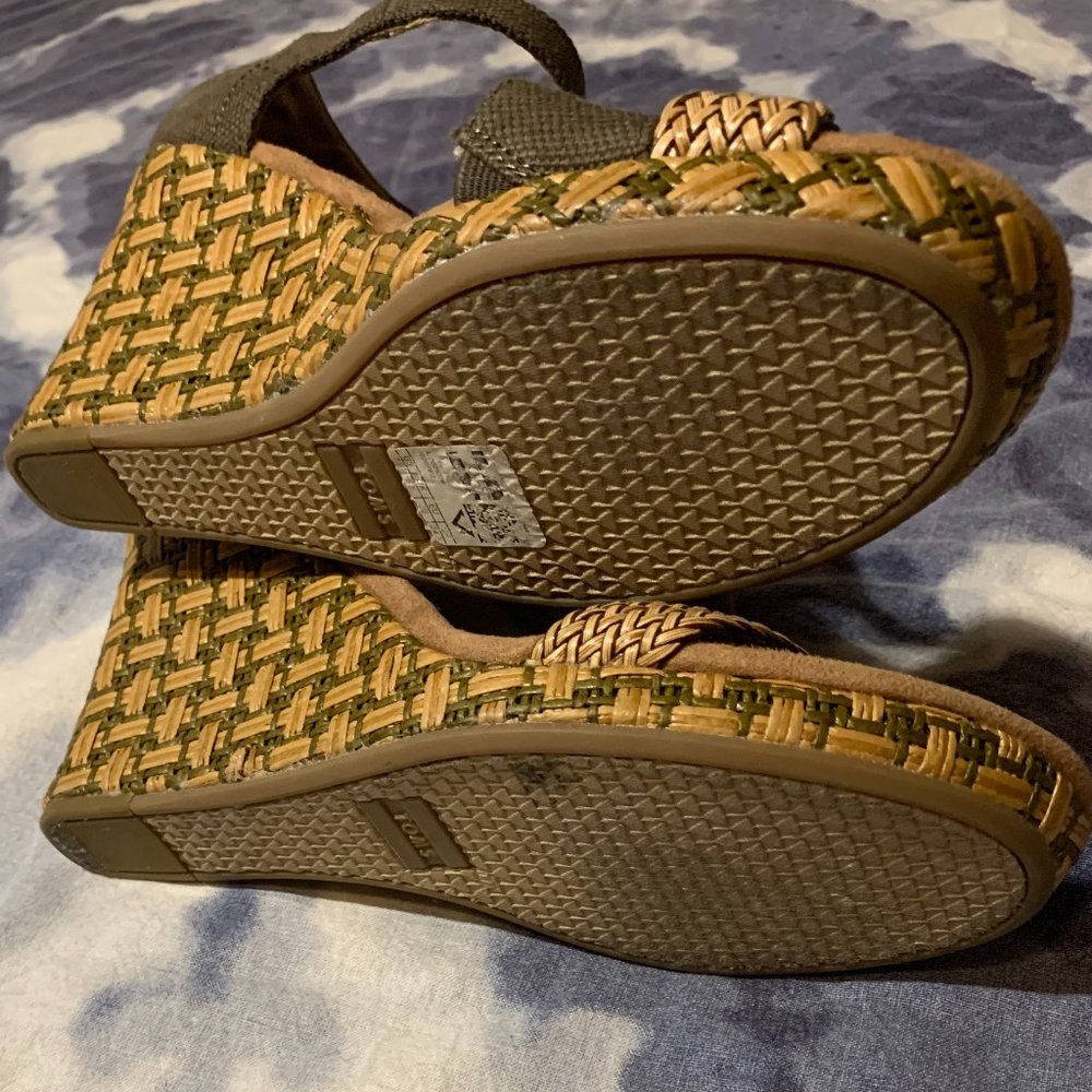 TOMS TOMS Women's Clarissa Wedge size 7.5 - Picture 7 of 10